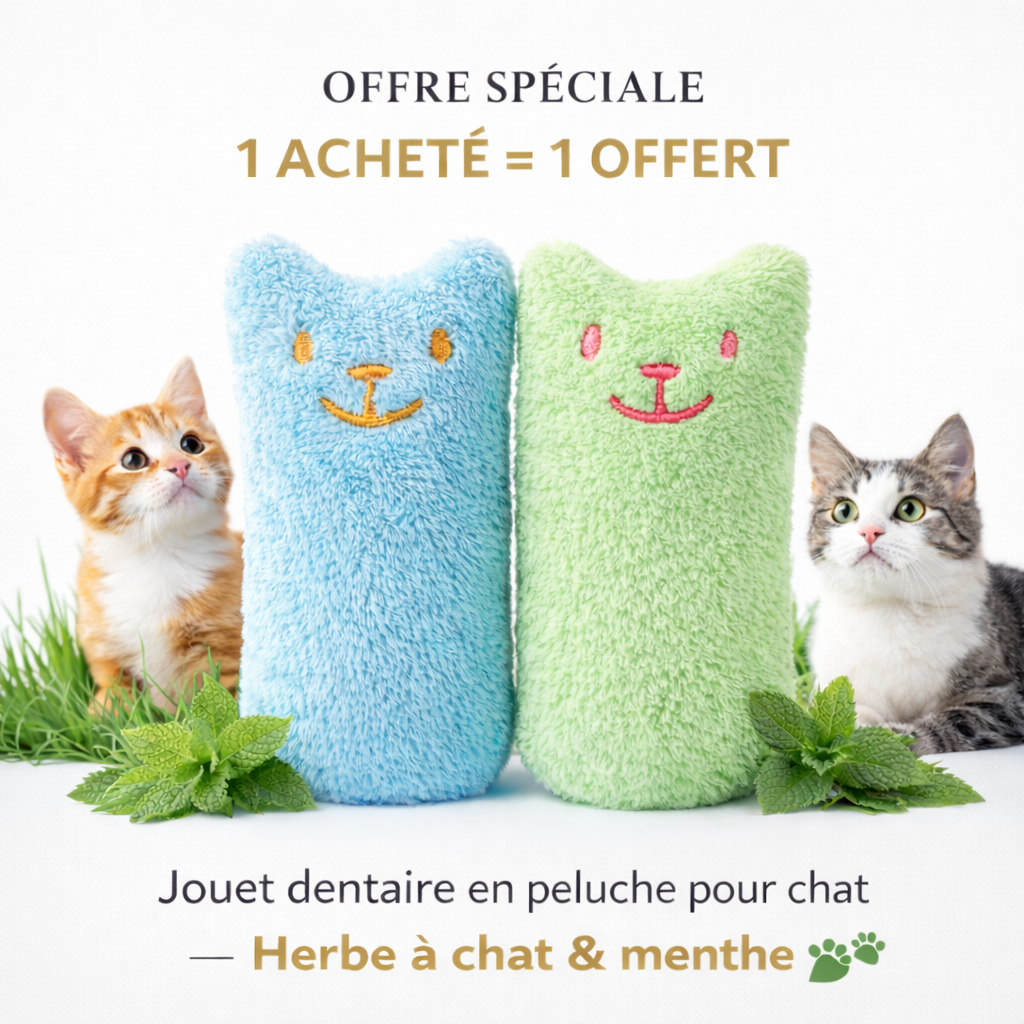 L'amie des chats Sauve-Sourire | Jouet pour attraper des dents - ultra résistant